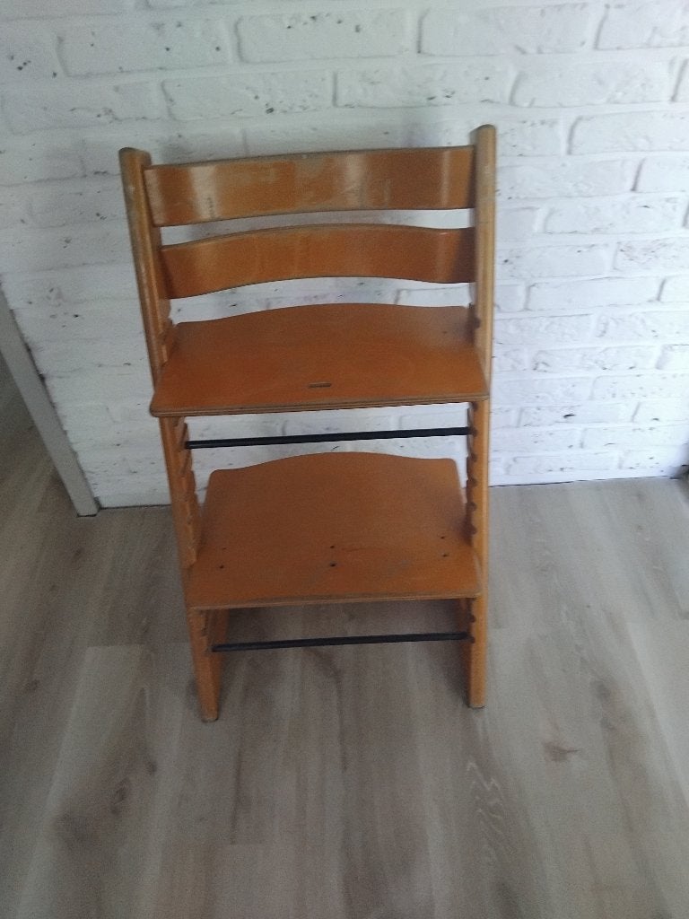 Stokke tripp trapp stoel, Ophalen, Gebruikt, Meegroeistoel, Aanschuifbaar
