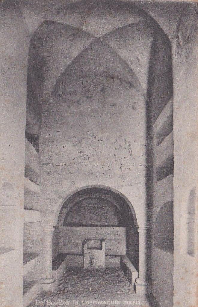 18636 Romeinse Katakomben Valkenburg Limburg gelopen 1914, Verzenden, Voor 1920, Gelopen, Limburg