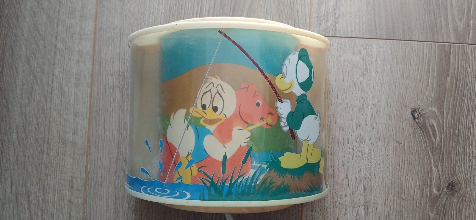 Vintage Disney Lamp - Kwik, Kwek en Kwak, Ophalen of Verzenden