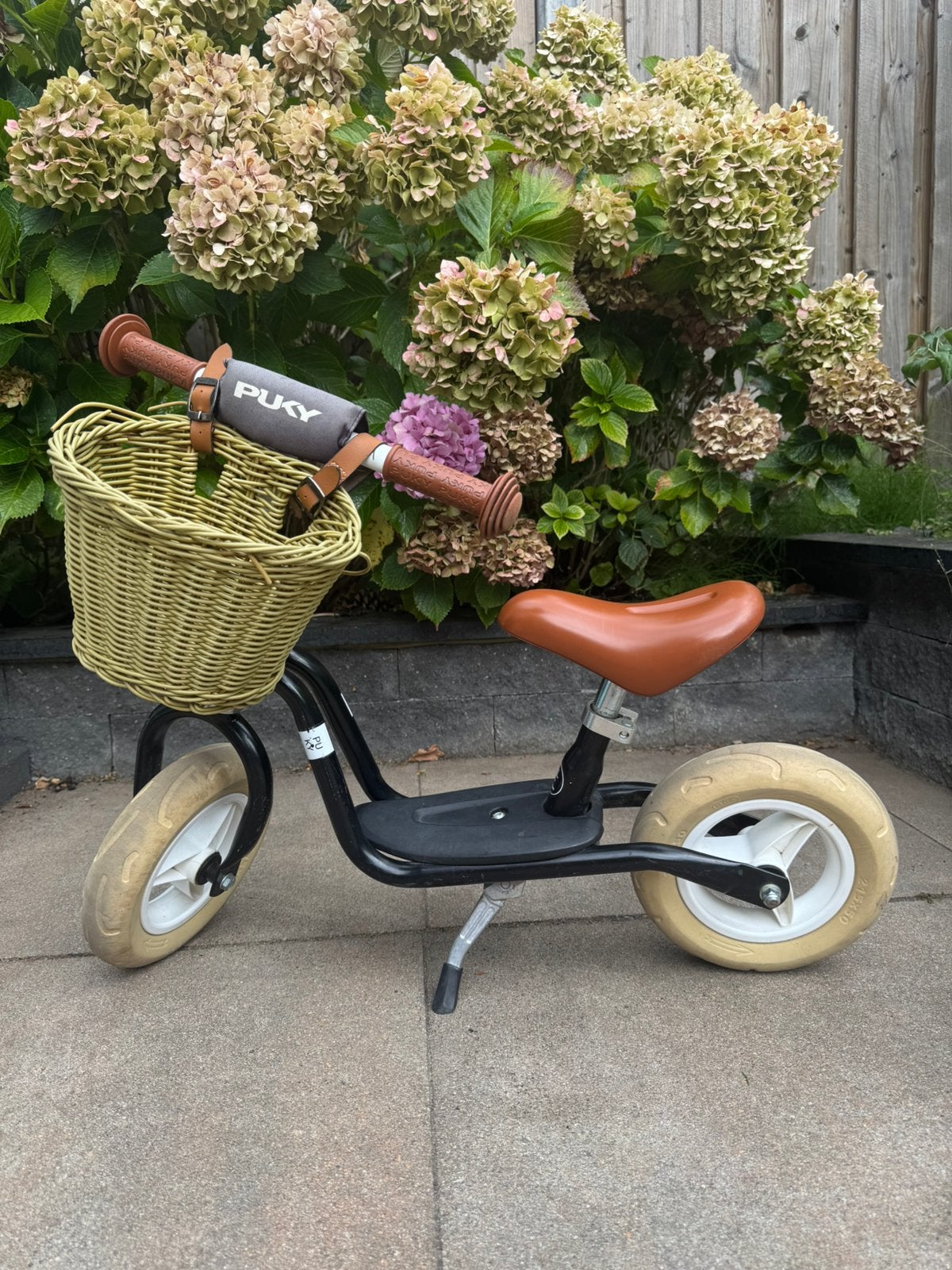 Loopfiets Puky LRM Classic Zwart, Kinderen en Baby's, Speelgoed | Buiten | Voertuigen en Loopfietsen, Ophalen, Gebruikt, Loopfiets