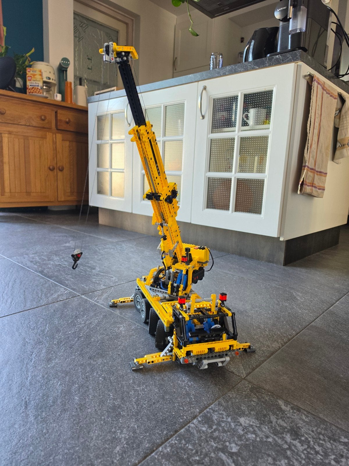 LEGO Technic Kraanwagen 8421 met Power Functions, Ophalen of Verzenden, Zo goed als nieuw, Technic, Complete set