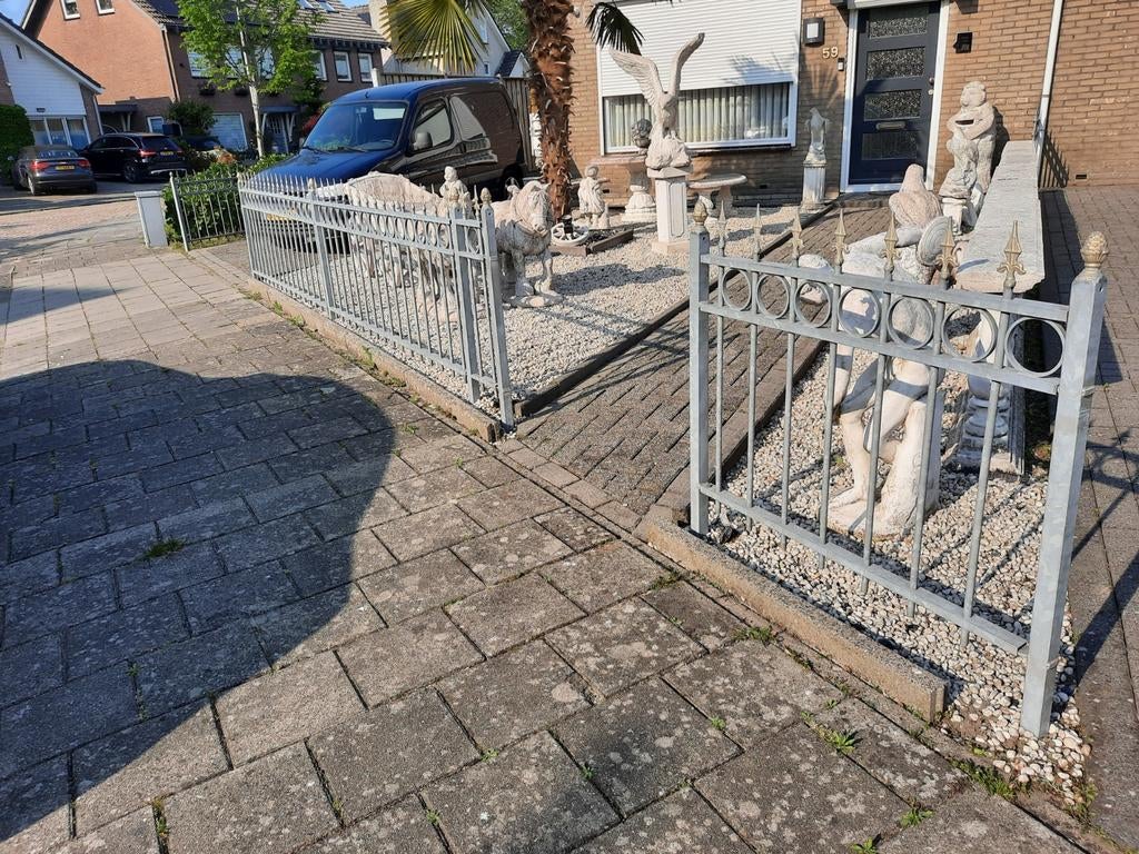 Sierhekwerk gegalvaniseerd, Tuin en Terras, Ophalen of Verzenden, IJzer, Sierhekwerk