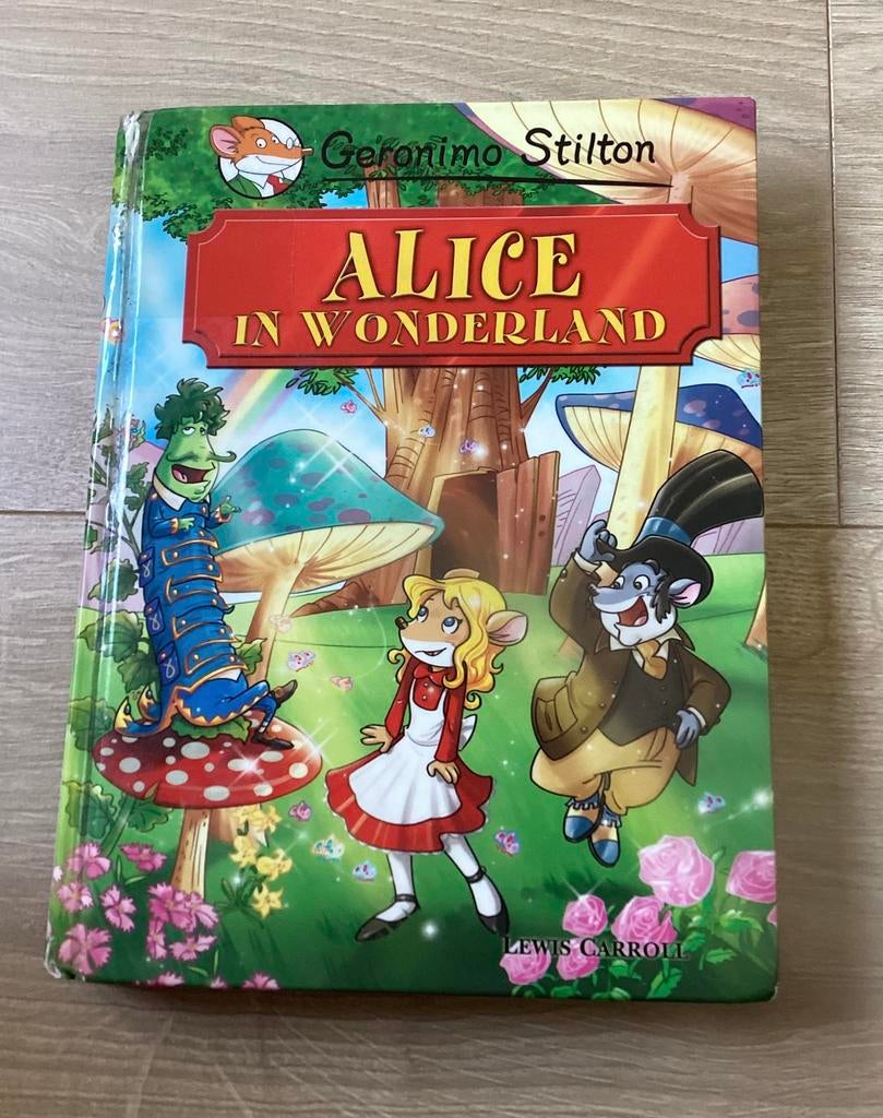 Alice in Wonderland Geronimo Stilton, Ophalen of Verzenden, Zo goed als nieuw