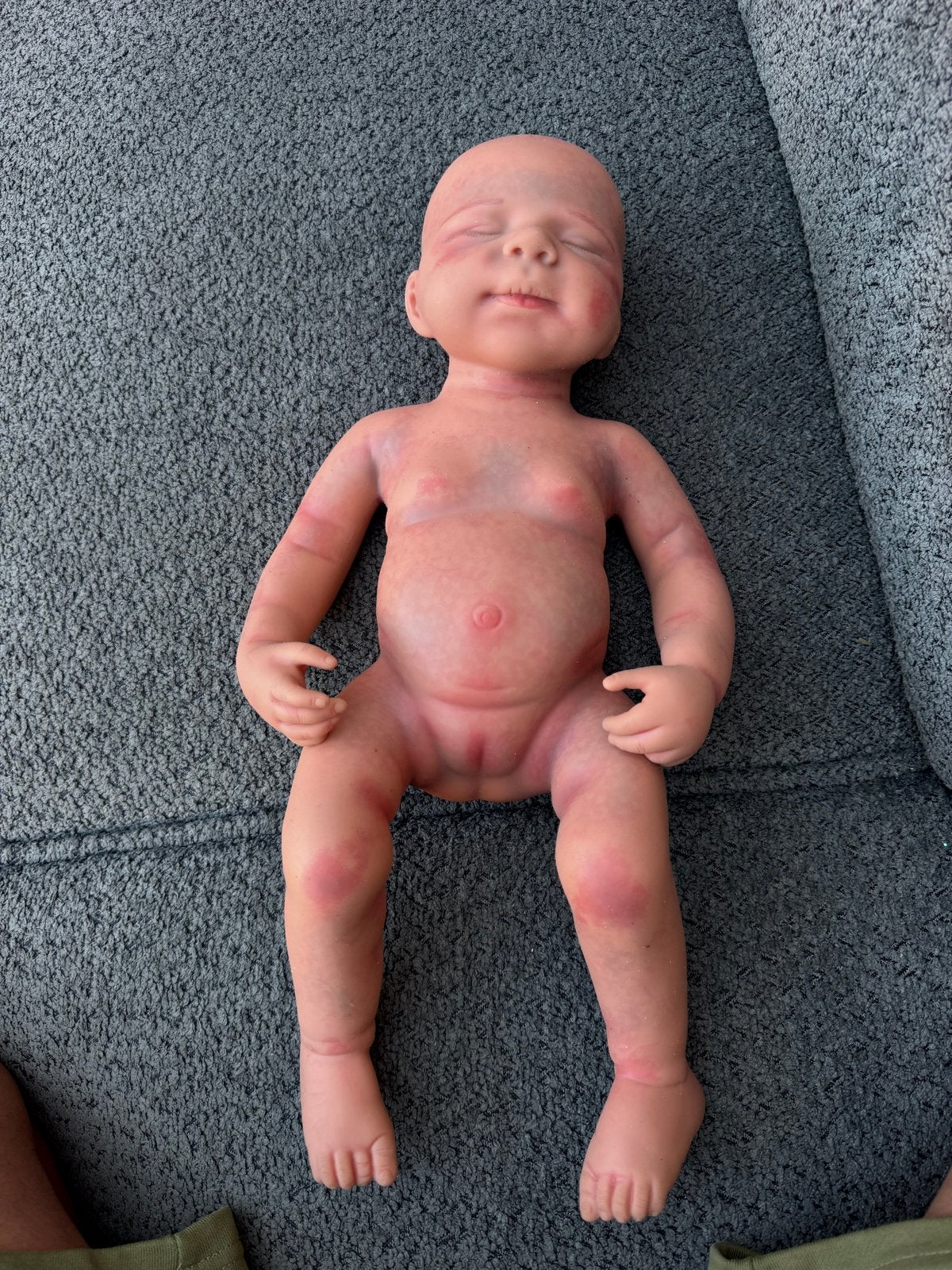 Full Body Siliconen Reborn Babypop - Realistisch, Ophalen, Zo goed als nieuw, Babypop