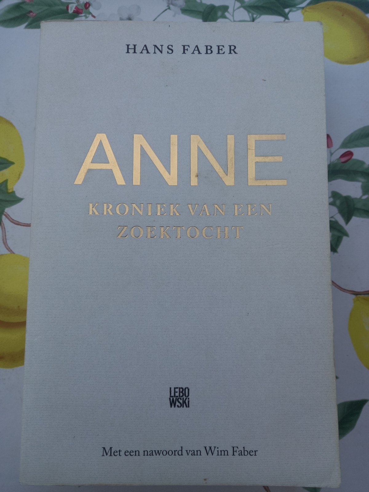 t Hans Faber - Anne, Boeken, Ophalen of Verzenden, Gelezen, Hans Faber; Wim Faber