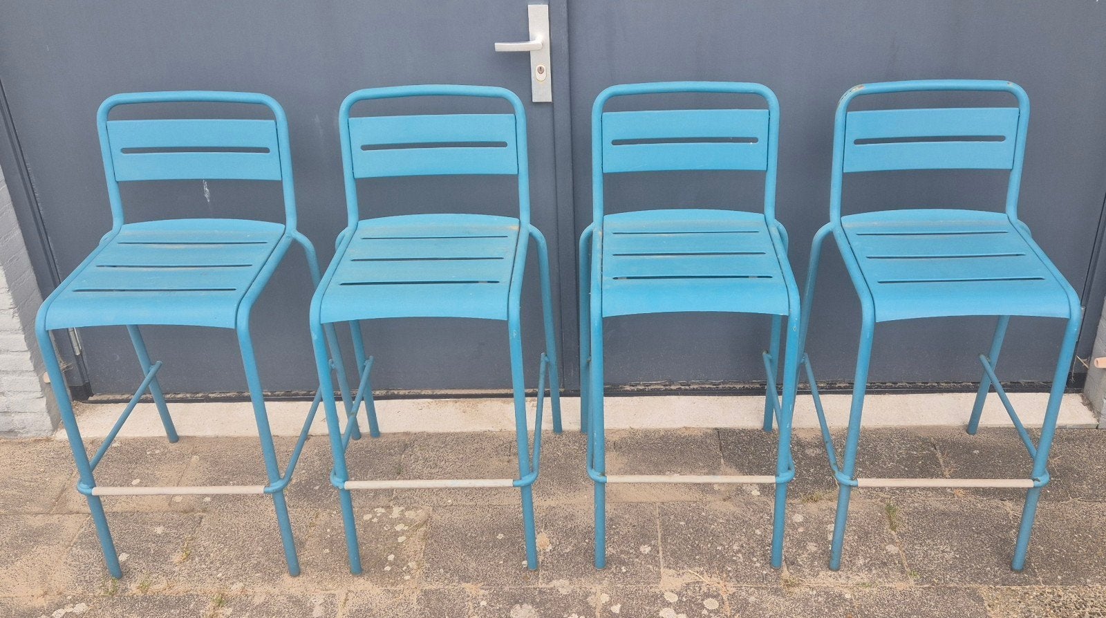 Originele EMU Star barkrukken – set van 4 – blauw, Ophalen, Gebruikt, N.v.t, EMU
