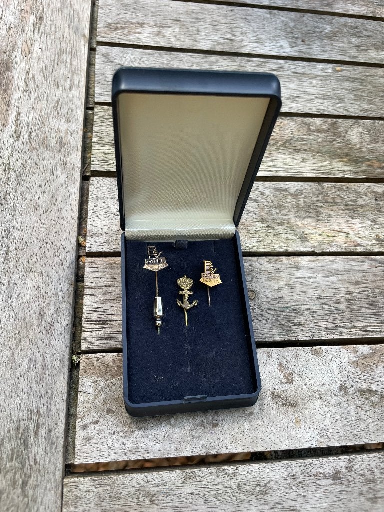 Vintage clubspeldjes PSV & Koninklijke marine, Ophalen of Verzenden, Gebruikt, PSV, Overige typen