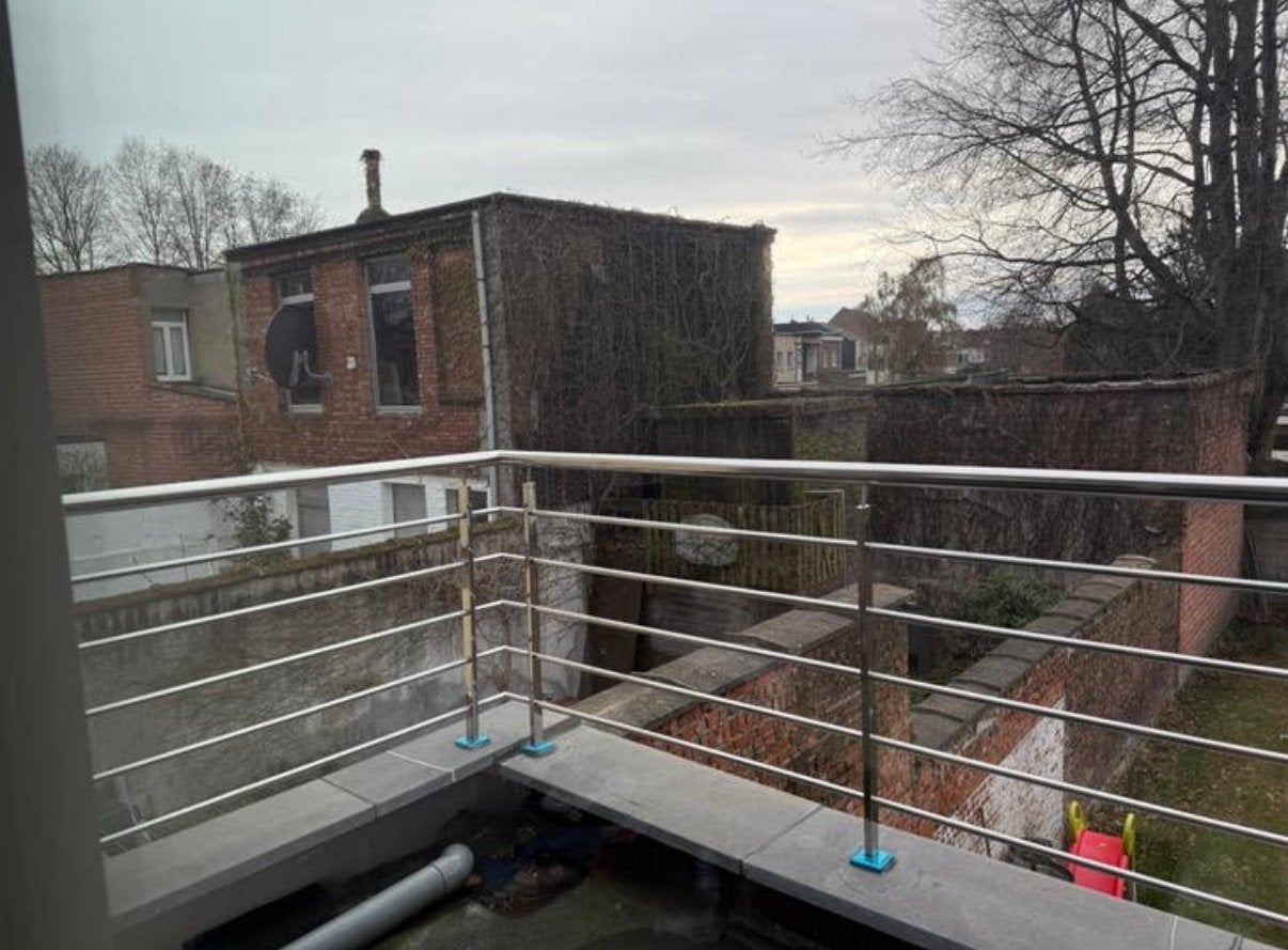 Inox L-vormige ballustrade 5,17m X 1,76m X 1m, Ophalen, Zo goed als nieuw, Overige typen