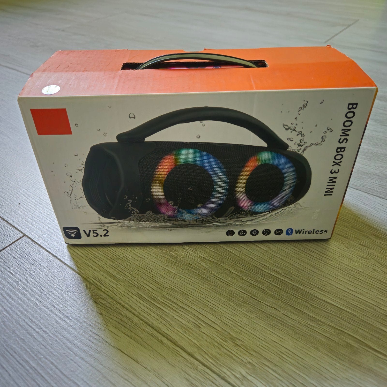 Nieuw GLRTech BOOMS BOX 3 MINI Draagbare Party Speaker