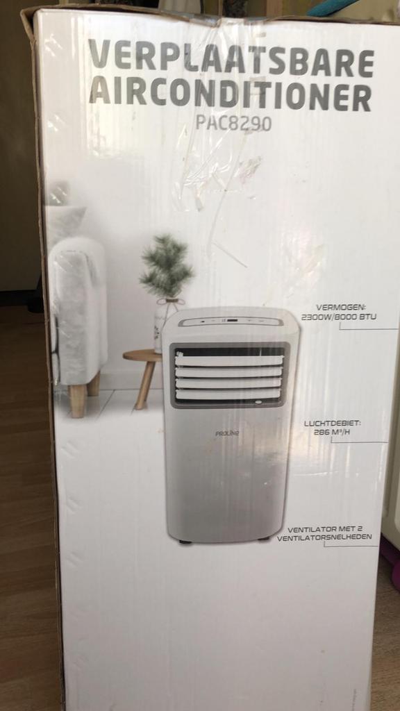 Proline Pac8290 airconditioning, Minder dan 60 m³, 3 snelheden of meer, Ophalen of Verzenden, Zo goed als nieuw
