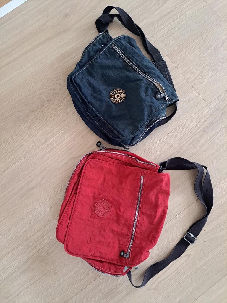 2 kipling schoudertassen, Ophalen of Verzenden, Gebruikt, Kipling