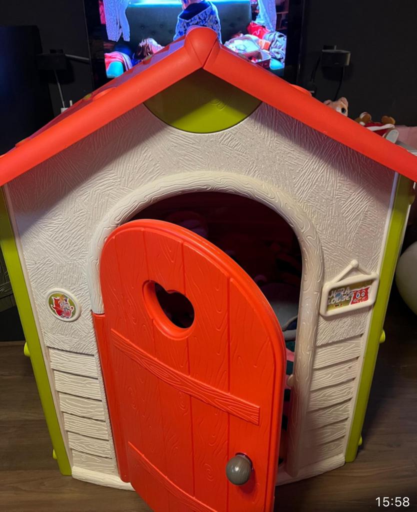 Smoby Speelhuisje voor kinderen - Zo goed als nieuw, Ophalen, Zo goed als nieuw, Kunststof