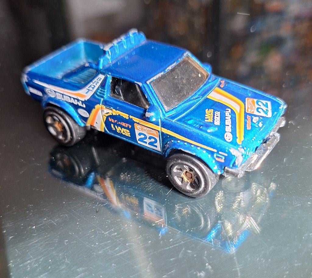 Hotwheels Subaru brat, Ophalen of Verzenden, Gebruikt, Auto
