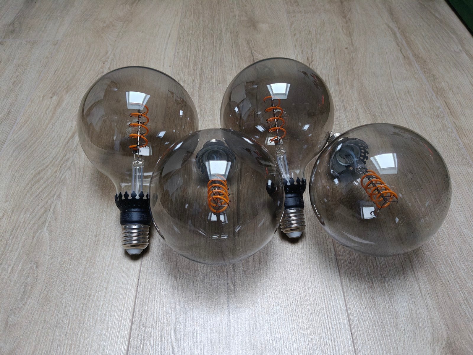 Ikea dimbare LED lampen (4 stuks), Ophalen of Verzenden, Gebruikt