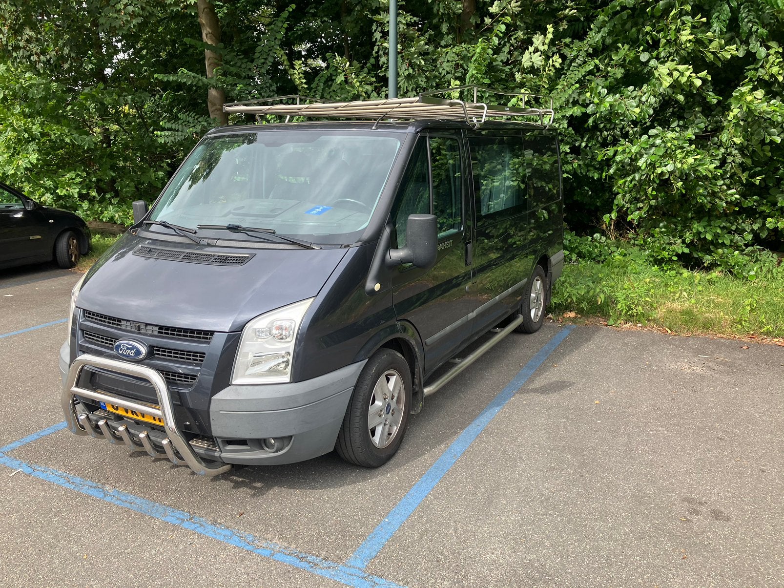 RVS Imperiaal Ford Transit, Auto diversen, Dakdragers, Ophalen, Zo goed als nieuw