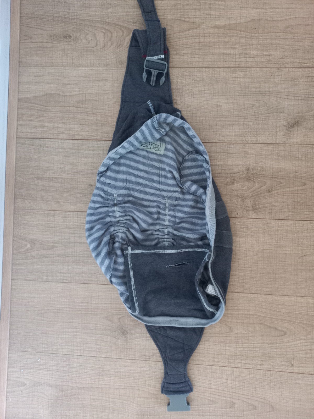 Lodger Shelter Maxi Cosi wikkeldeken en draagdoek grijs, Ophalen of Verzenden, Zo goed als nieuw, Draagdoek, Lodger