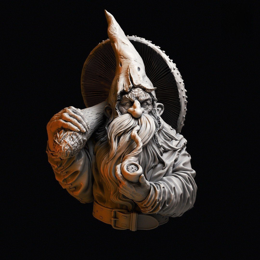 Amanita shaman bust, Ophalen of Verzenden, Nieuw, Groter dan 1:35, Figuur of Figuren