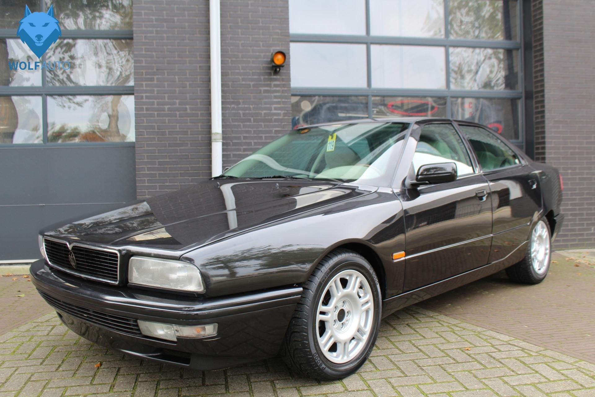 Maserati Quattroporte 2.8 V6 ORIGINEEL NL AUTO! NETTE CONDIT, Maserati, Elektrische ramen, Zwart, Bedrijf