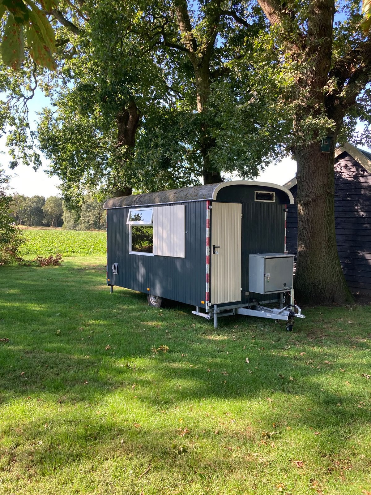 De Meeuw schaftwagen schaftkeet snelverkeer, Ophalen, Gebruikt