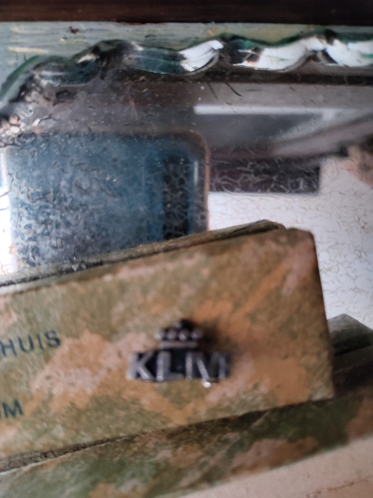 Vintage KLM broche, Ophalen of Verzenden, Bakstenen