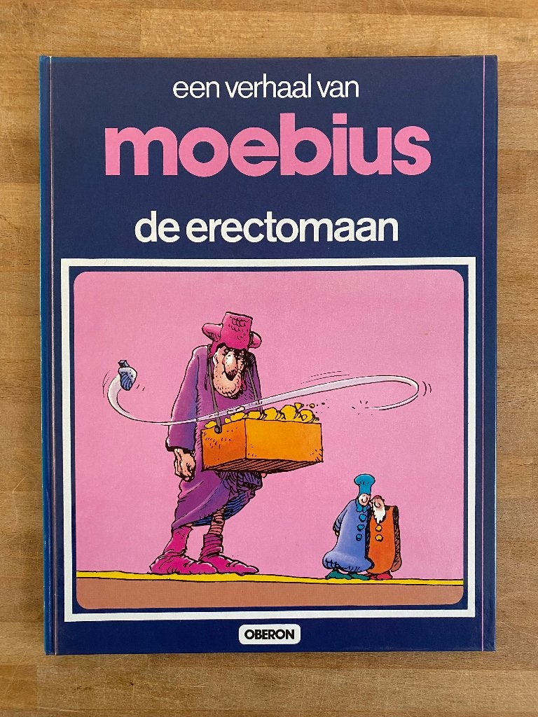 Moebius - De Erectomaan, Boeken, Stripboeken, Eén stripboek, Ophalen of Verzenden, Zo goed als nieuw, Moebius