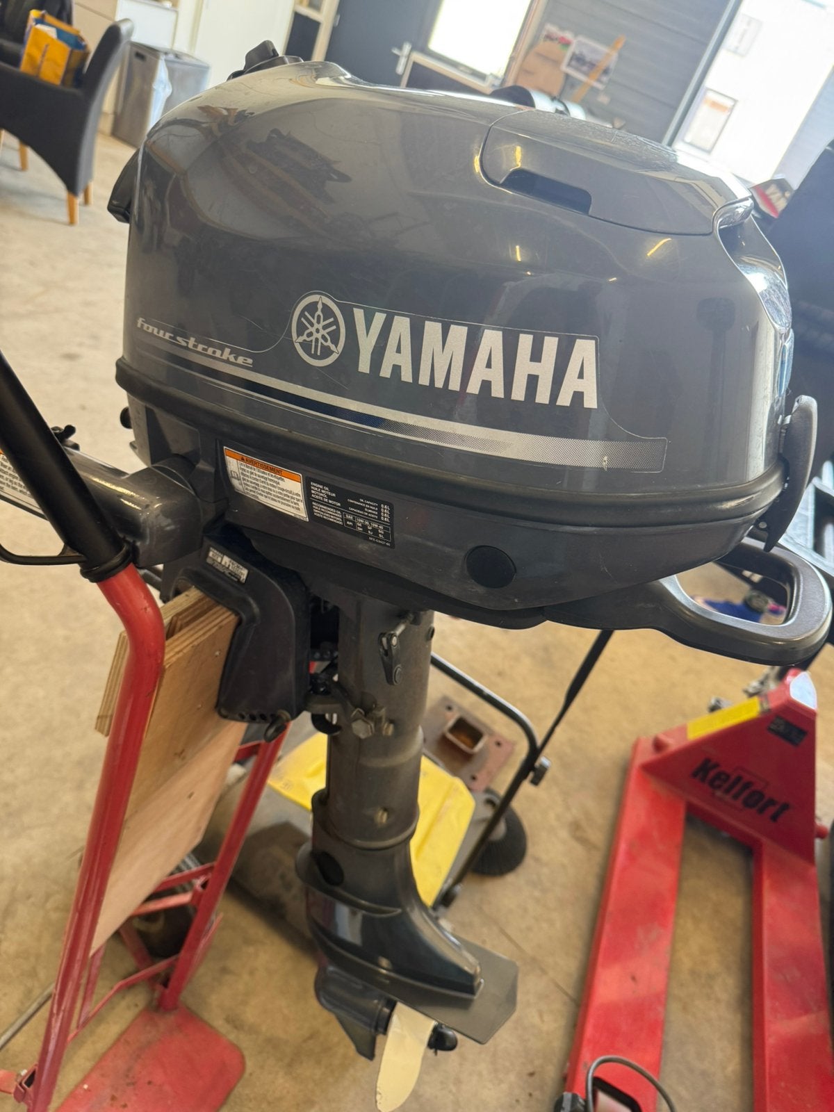 Yamaha 6pk 4takt met 1 jaar Garantie., Ophalen of Verzenden, Zo goed als nieuw, Benzine, 5 tot 10 pk