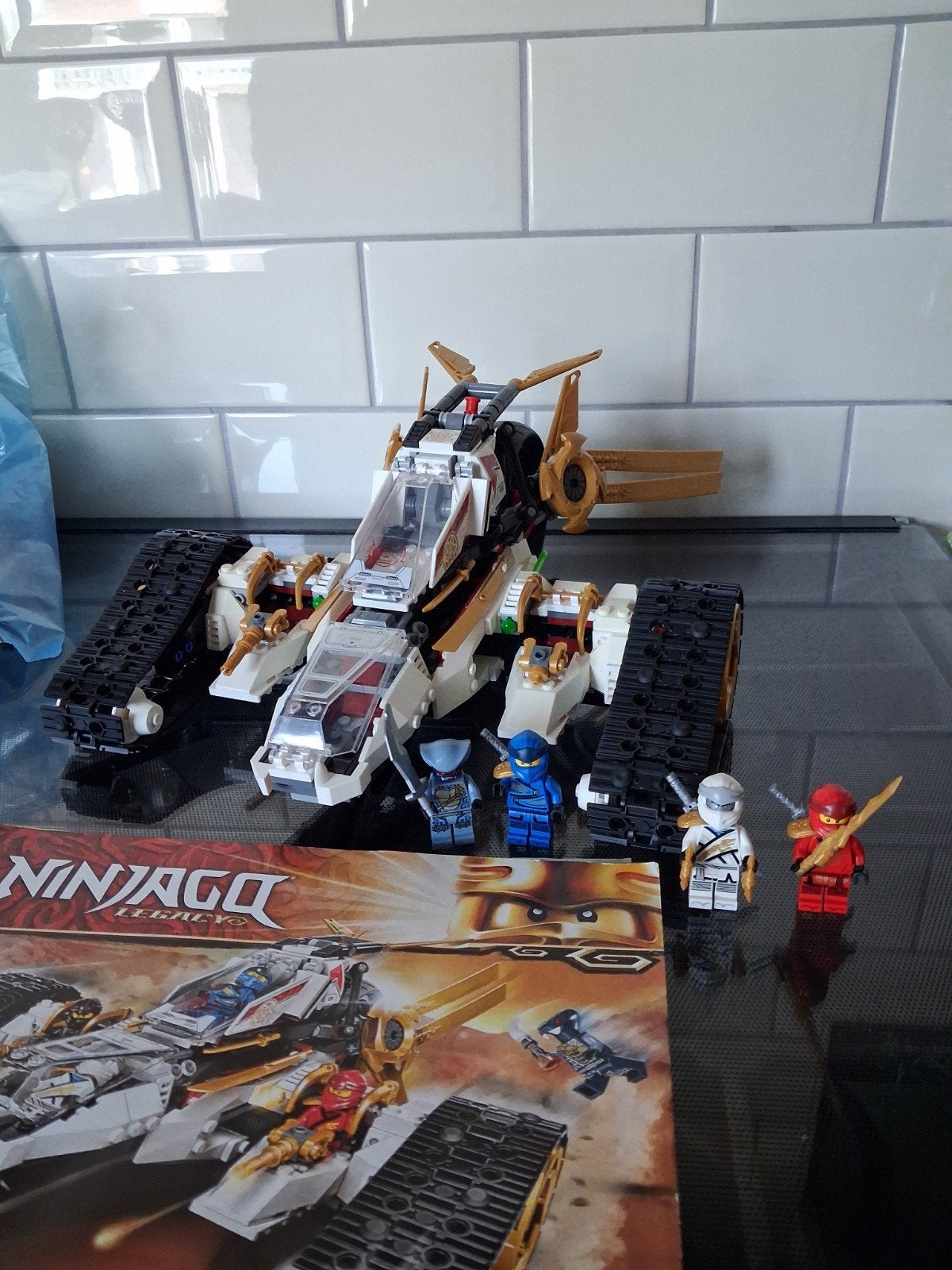 LEGO Ninjago Legacy 71739 Ultrageluid Raider, Kinderen en Baby's, Speelgoed | Bouwstenen, Zo goed als nieuw, Overige merken, Ophalen of Verzenden