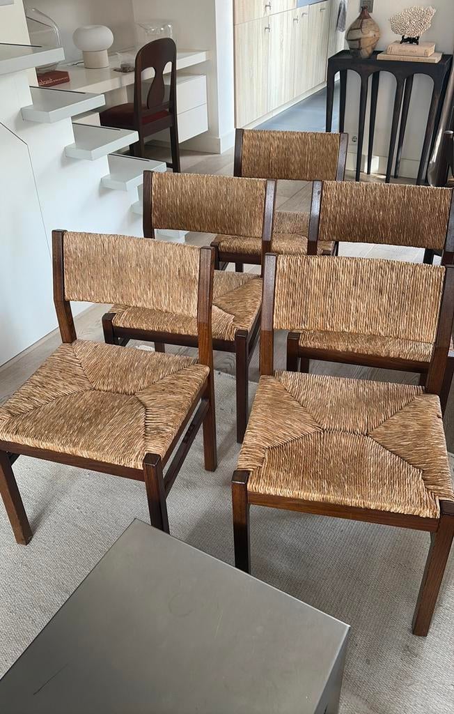 5x Vintage design stoelen Martin Visser voor Spectrum SE82, Huis en Inrichting, Stoelen, Bruin, Onbekend, Ophalen of Verzenden