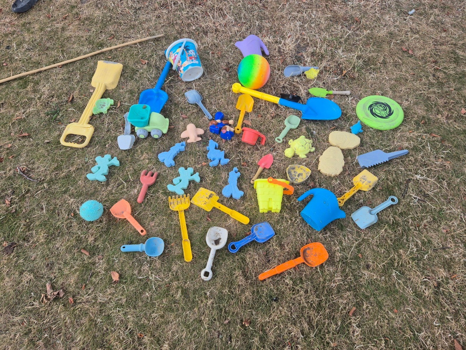 Grote set zandspeelgoed met Disney figuren, Ophalen of Verzenden