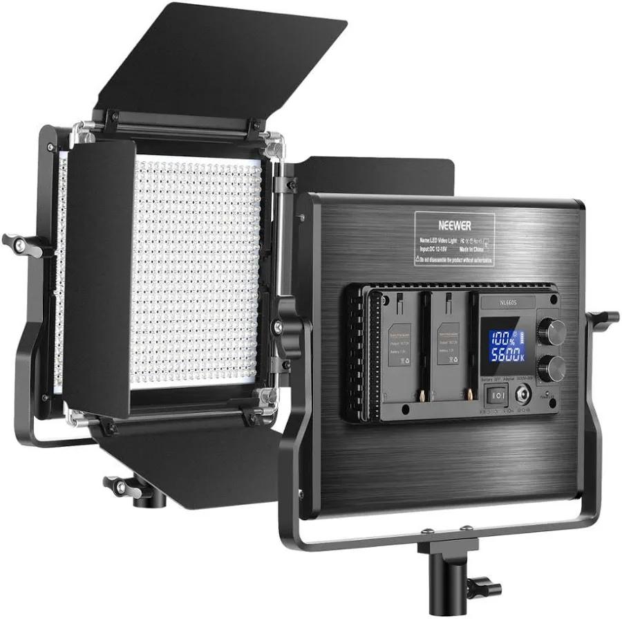 Neewer NL660S LED Lamp voor Fotografie/Video (Zo goed als ni, Ophalen of Verzenden, Zo goed als nieuw