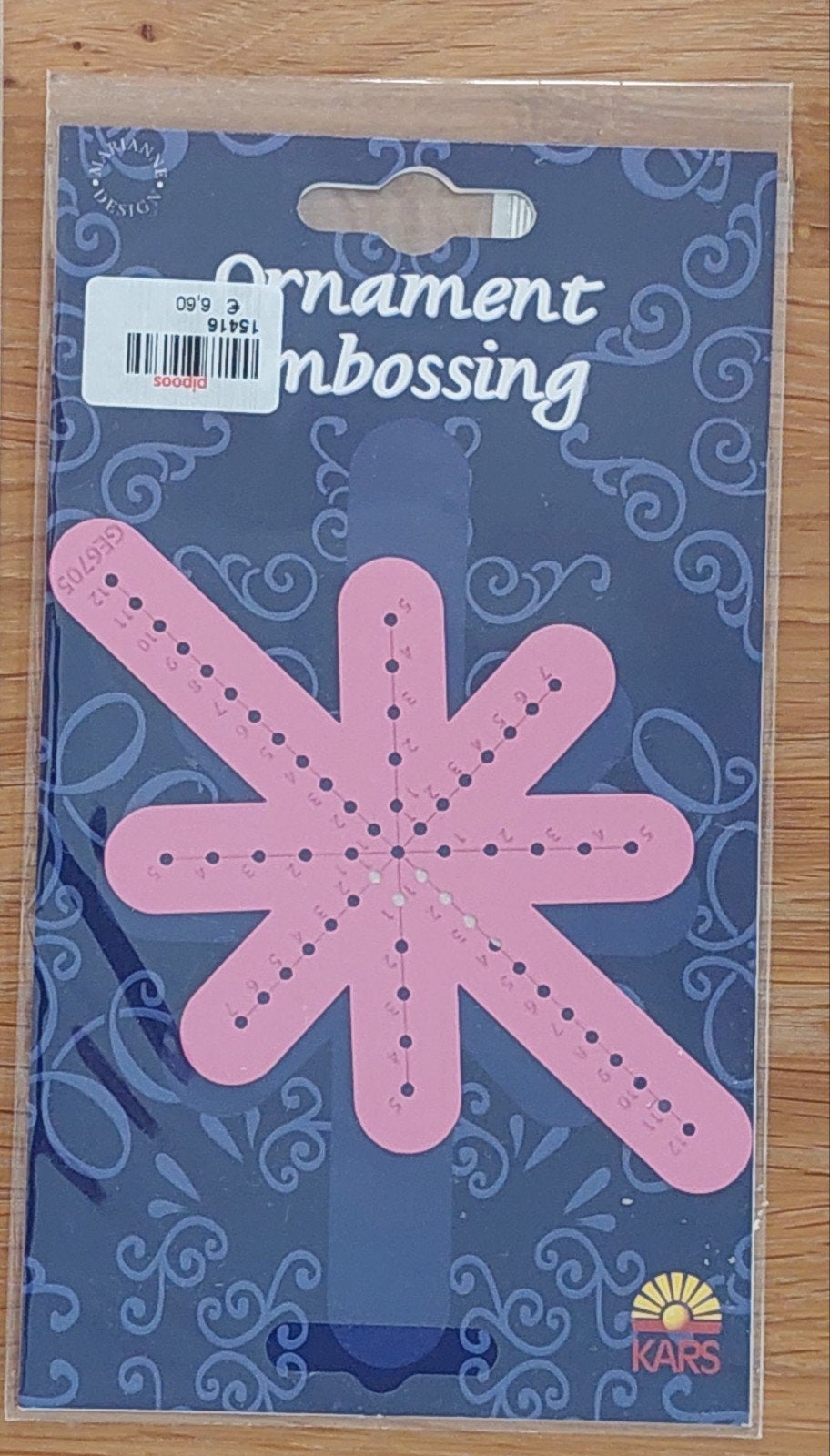 Ornament Embossing Stencil - 112307/1605, Ophalen of Verzenden, Zo goed als nieuw, Overige thema's, Pons of Mal