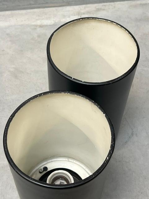 Philips spots 2x vintage plafondlampen jaren 60 retro spot, Gebruikt, ., Ophalen of Verzenden, .