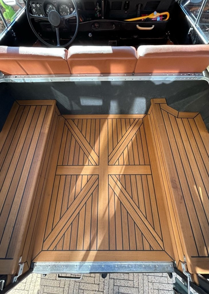 Landrover Defender / Series Teak vloer bagageruimte, Ophalen, Nieuw, Oldtimer onderdelen