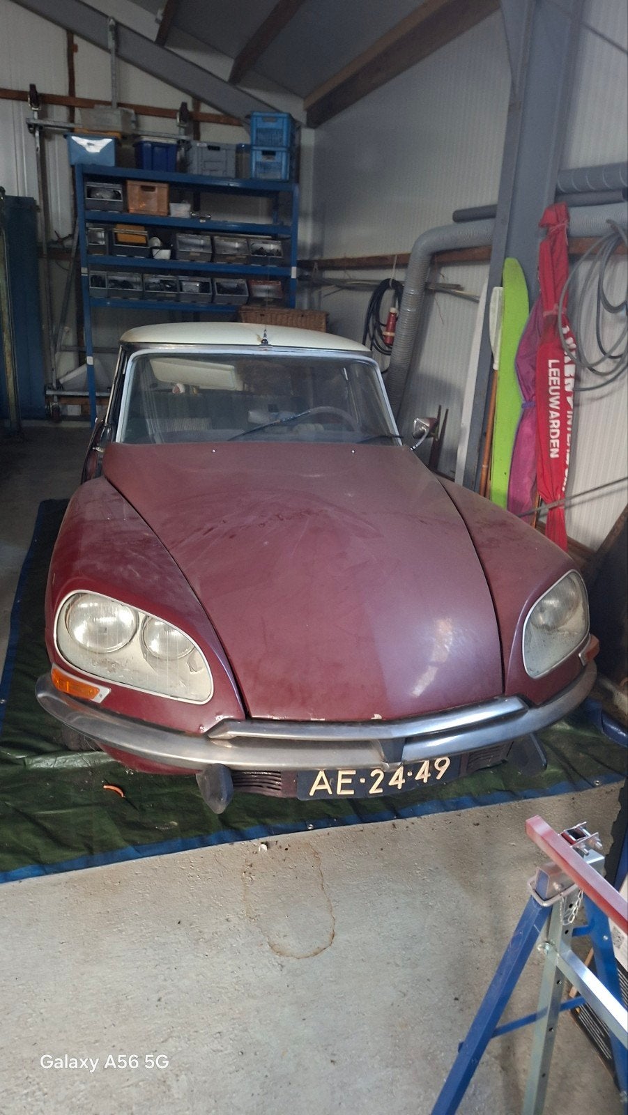 Citroën DS 1972 Beige, Auto's, 1404 kg, DS, Beige, Particulier