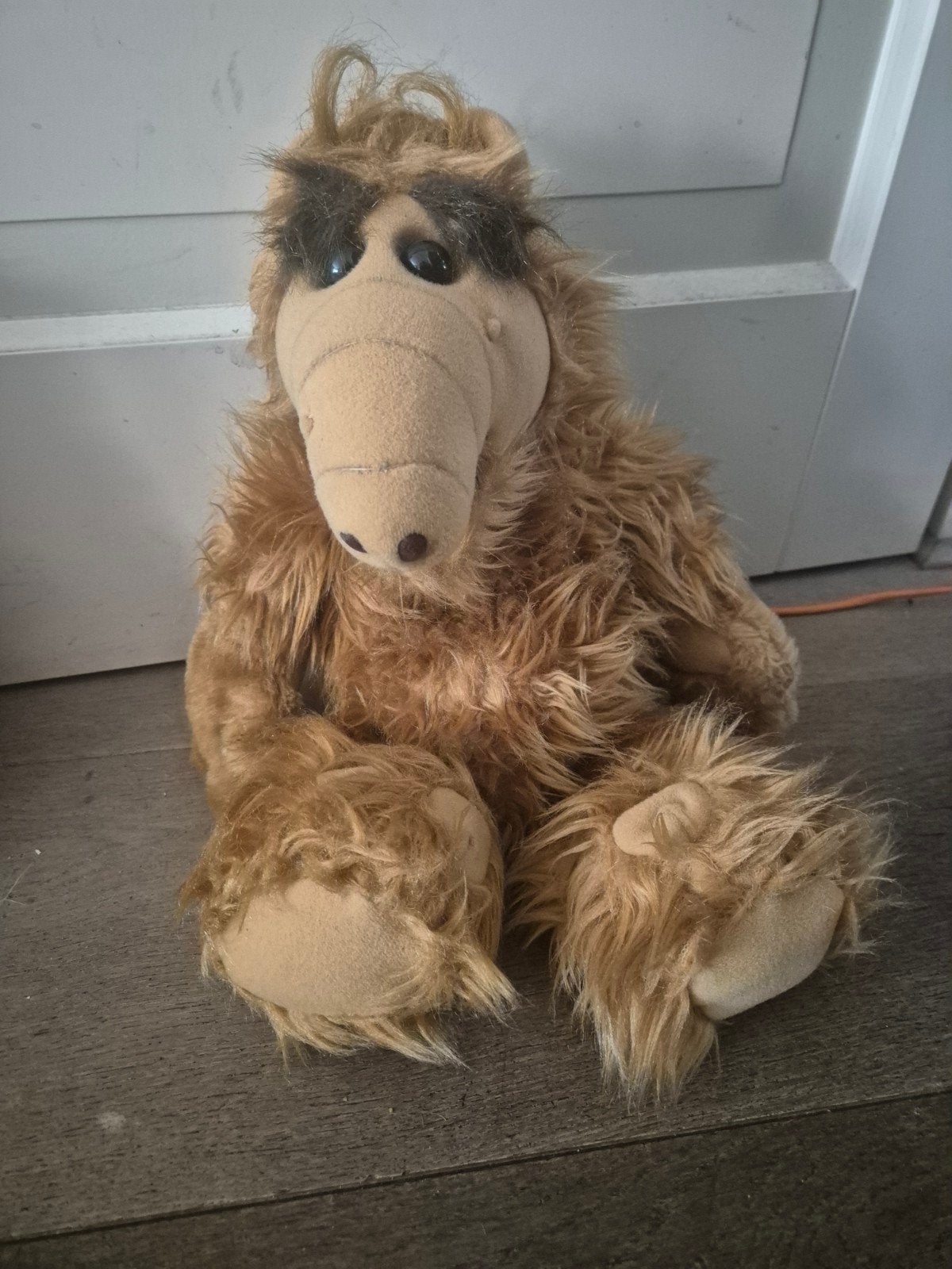 Vintage ALF knuffel uit 1986 - Origineel en in goede staat, Ophalen of Verzenden, Gebruikt