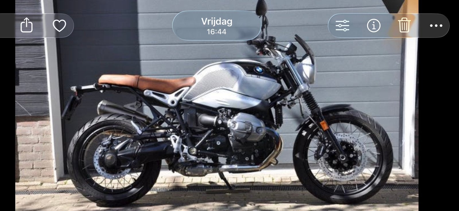 BMW r nine t scrambler zadel, Ophalen of Verzenden