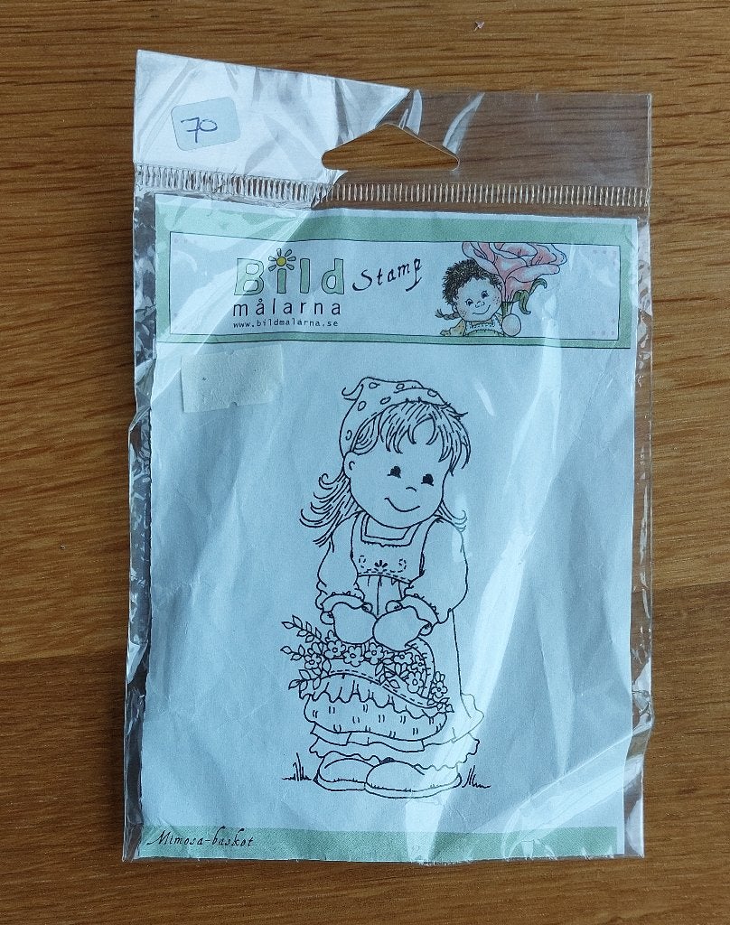 Bildmalarna stempel, Ophalen of Verzenden, Gebruikt, EZ-mounted stempel