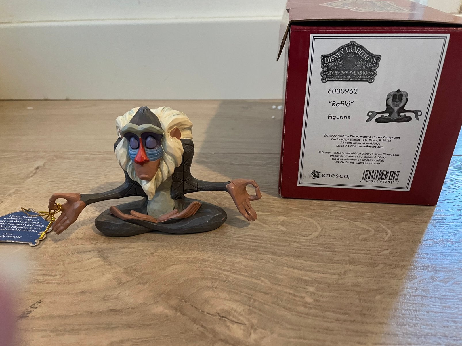 Disney Traditions Rafiki Mini lion king Jim Shore, Ophalen of Verzenden, Leeuwenkoning of Jungle Boek, Nieuw, Beeldje of Figuurtje