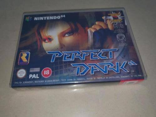 Perfect Dark N64 Game Case, Spelcomputers en Games, Games | Nintendo 64, Shooter, Verzenden, 1 speler, Zo goed als nieuw