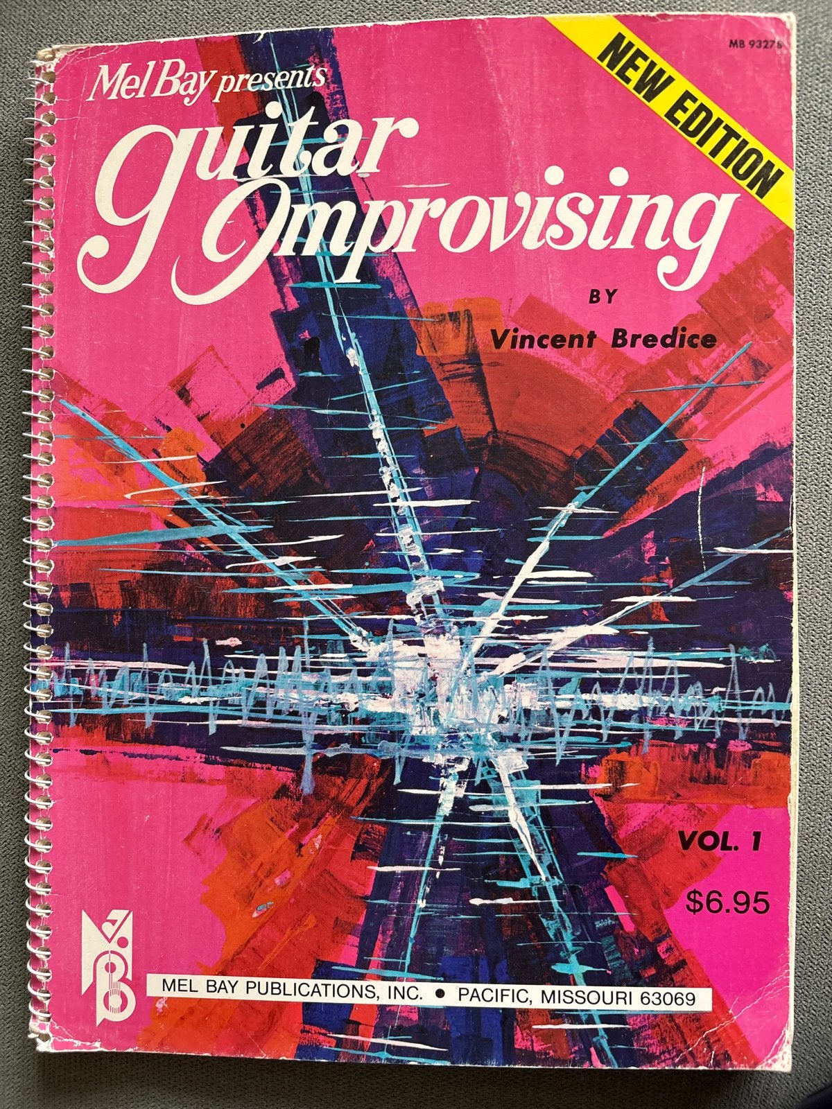 Mel Bay presents Guitar Improvising Vol. 1 - Vincent Bredice, Overige genres, Les of Cursus, Ophalen of Verzenden, Gitaar