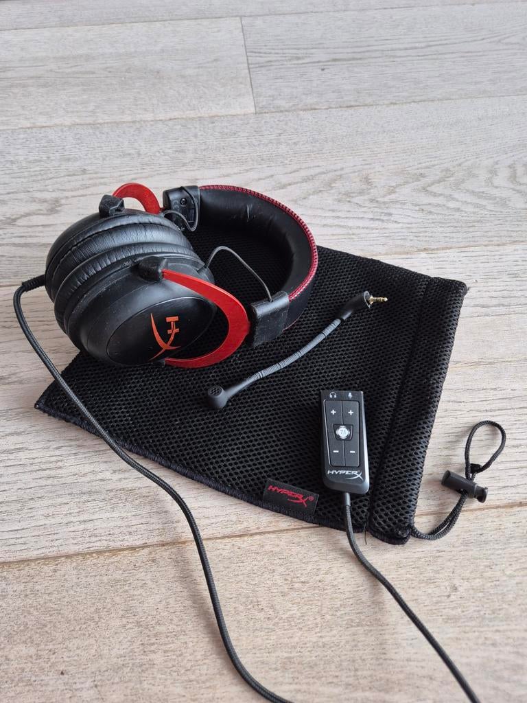 HyperX Cloud II gaming headset, Ophalen of Verzenden, Gebruikt, Surround