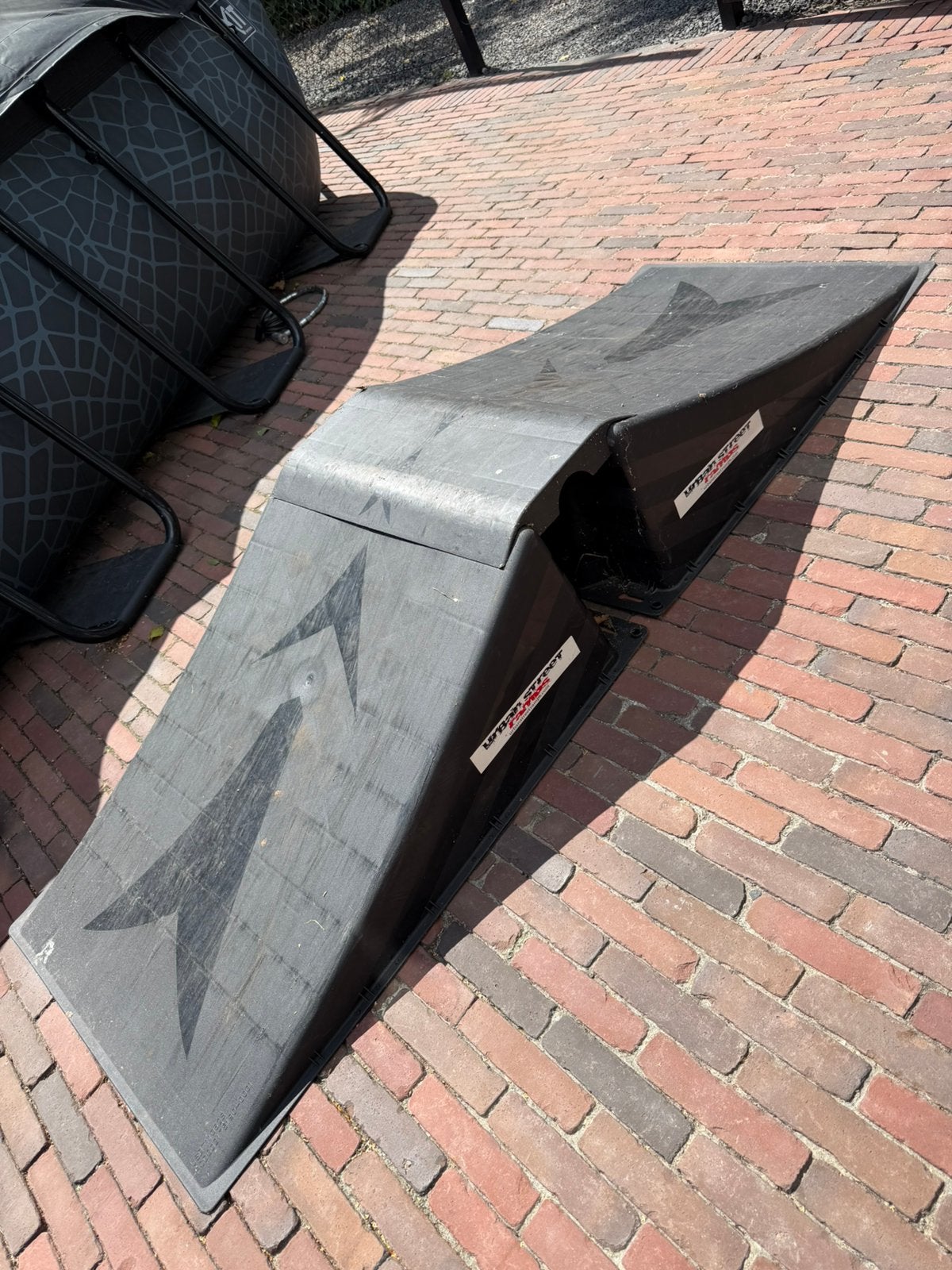 Stunt ramp, Ophalen