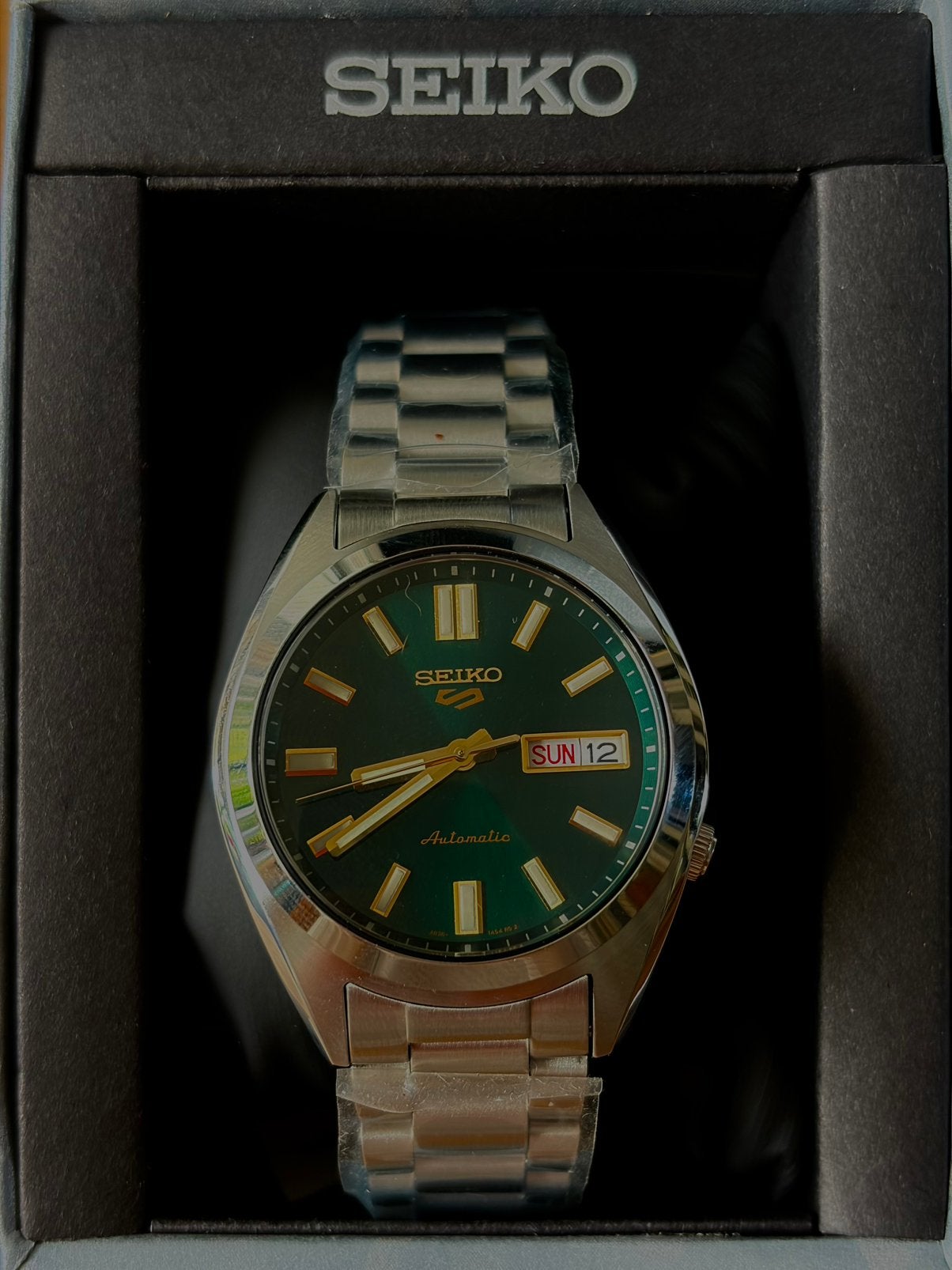 Seiko SRPL57K1 nieuw, Ophalen of Verzenden, Zo goed als nieuw, Staal, Seiko