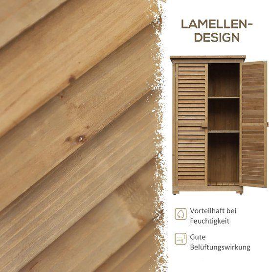 Houten Tuinkast – Tuinkastje – Tuinberging, Corvance B.V., Verzenden, Nieuw, Corvancebol@gmail.com