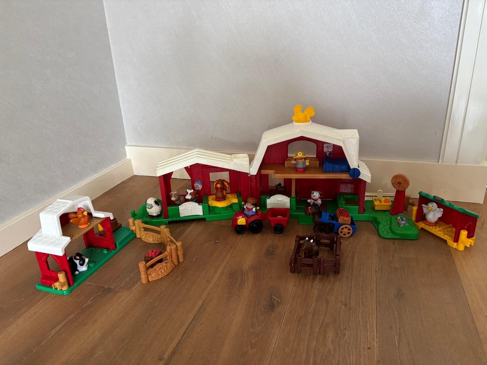 Little People Boerderij Speelset met Dieren, Kinderen en Baby's, Ophalen of Verzenden, Gebruikt, Speelset, Met geluid
