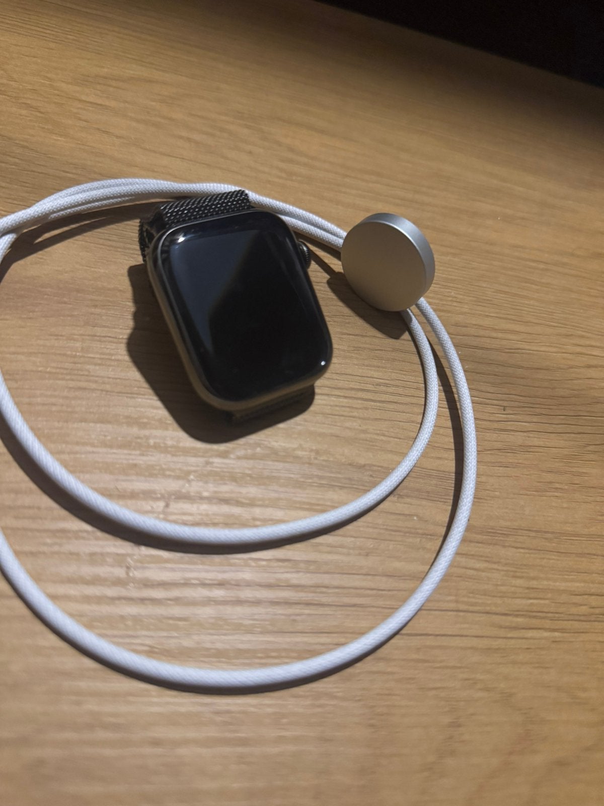 Apple watch series 8 45mm, Zwart, IOS, Ophalen of Verzenden, Zo goed als nieuw
