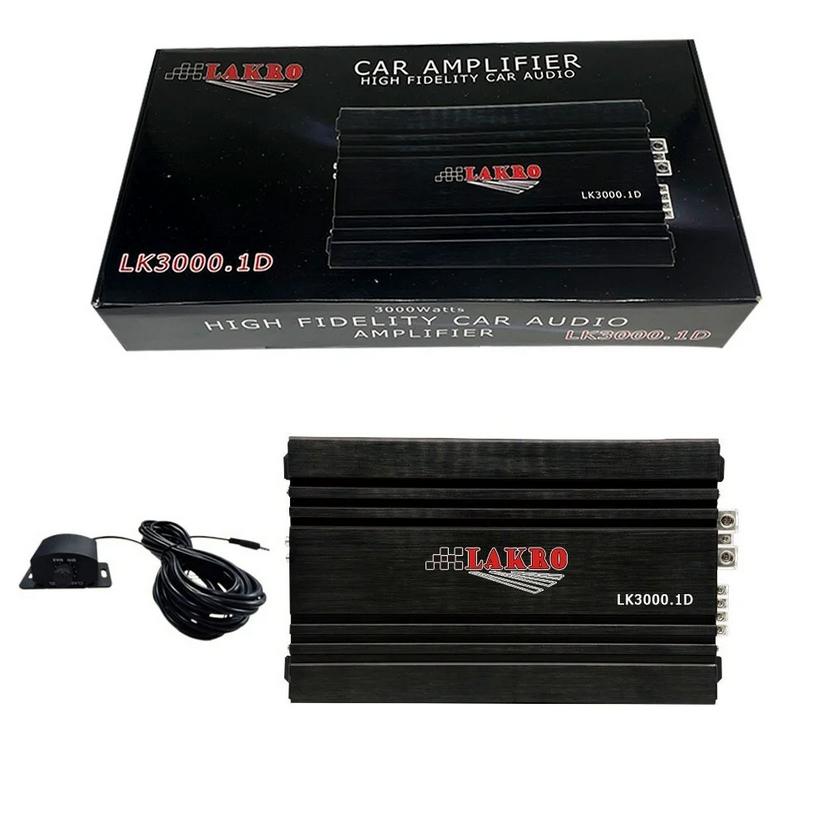 LK3000.1D - Monoblock - Lakro - 1500 watt RMS - 1 Ohm, Niet ingevuld, Nieuw, Niet ingevuld, Niet ingevuld