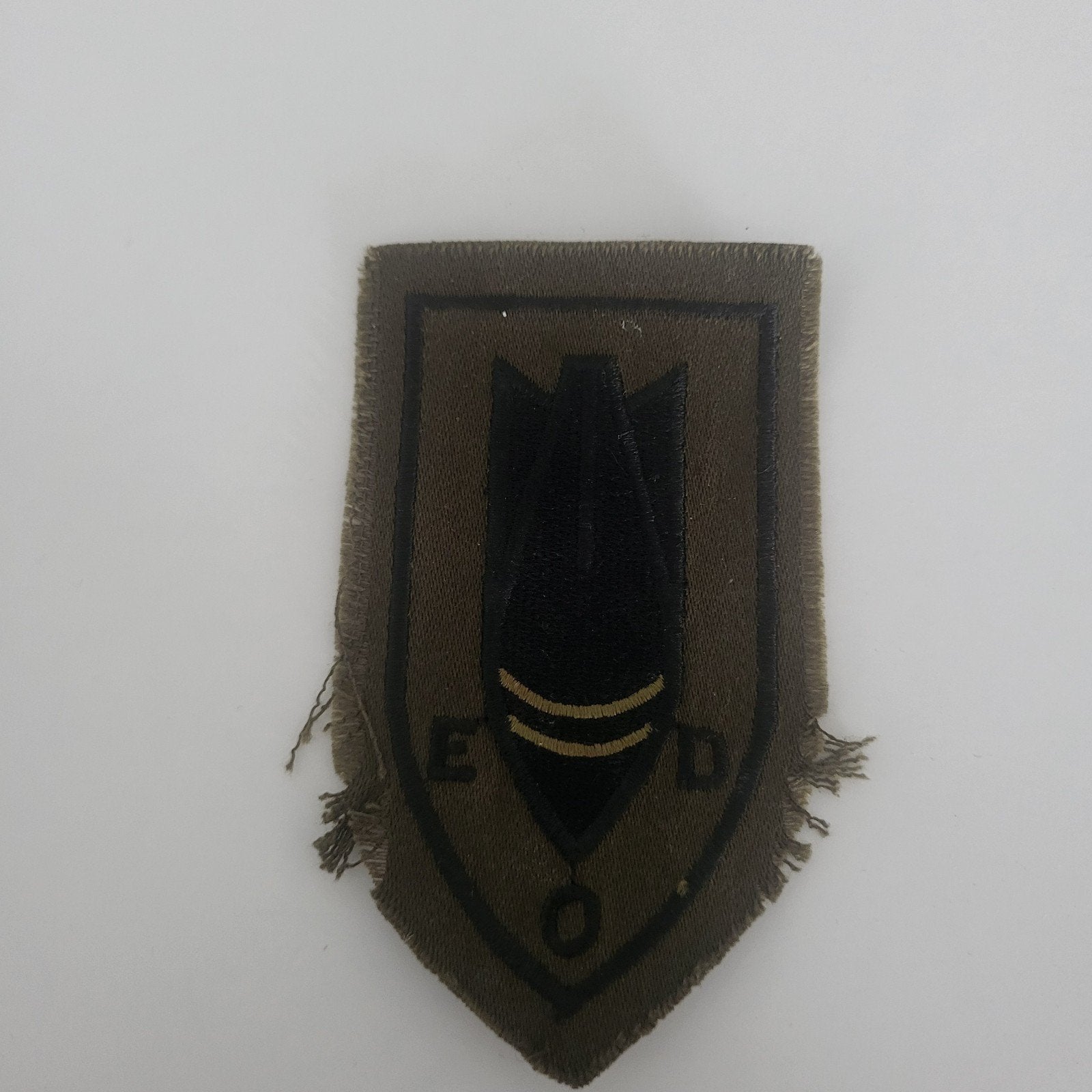 Groot EOD Embleem - Explosieven Opruimingsdienst, Verzamelen, Militaria | Algemeen, Ophalen of Verzenden, Landmacht, Nederland
