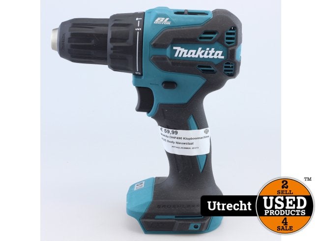 Makita DHP490 Schroefboormachine 2025 Body Nieuwstaat