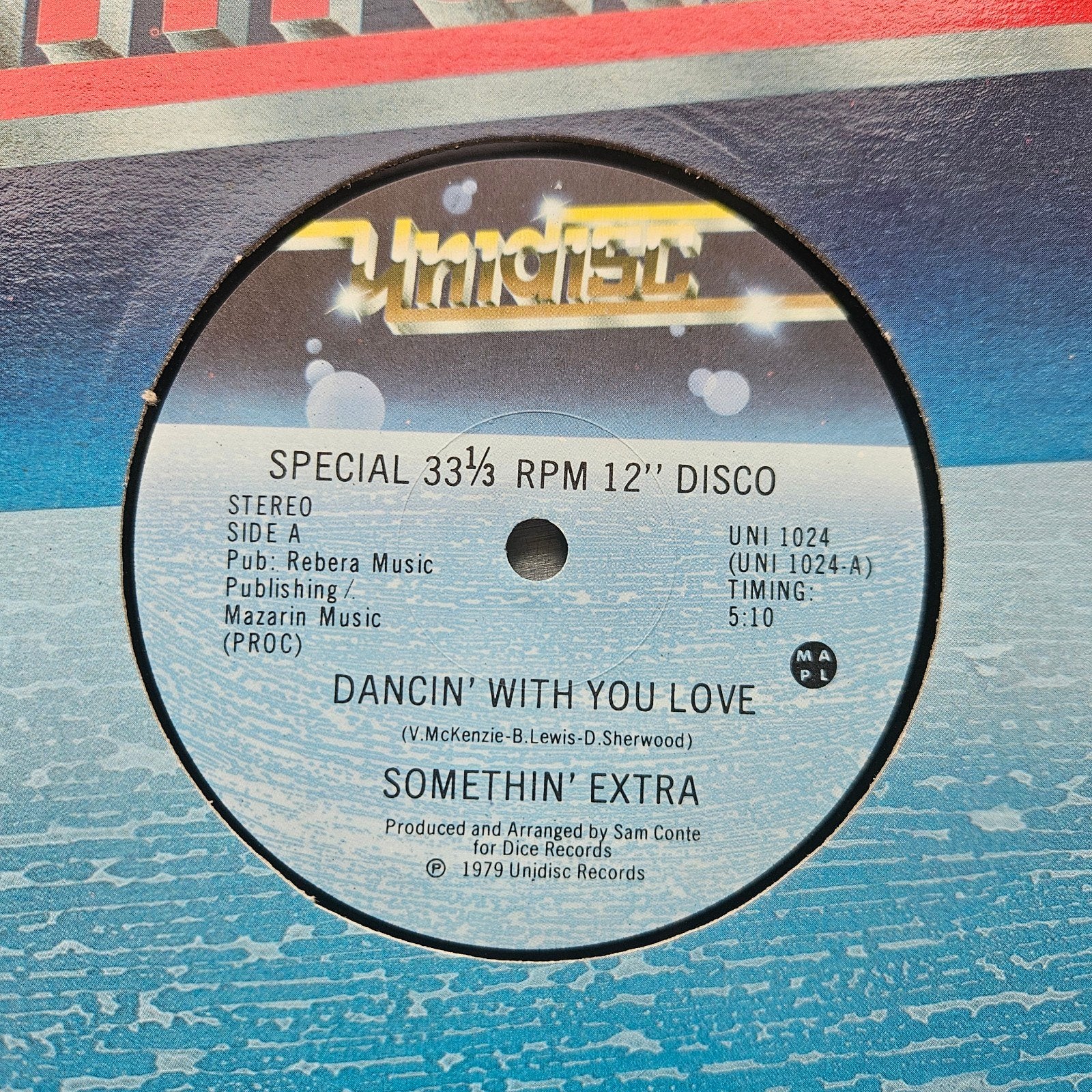 Somethin' Extra - Dancin' With You Love 12inch Maxisingle Di, Ophalen of Verzenden, 12 inch